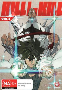 Kill La Kill  - Volume 3 |Episodes 10-14 | Kiru ra kiru  |   DVD